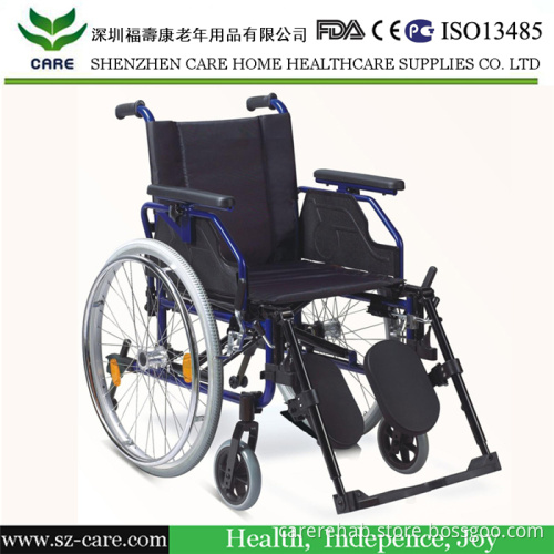 Height Adjustable Seat Foldable Standerd Wheelchair